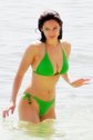 kelly brooke Caribbean Green Bikini12