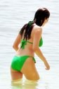 kelly brooke Caribbean Green Bikini2