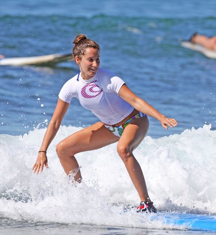 Ashley Tisdale bikini surfing5